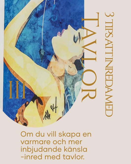 Tips och idéer på när du inreder med tavlor
