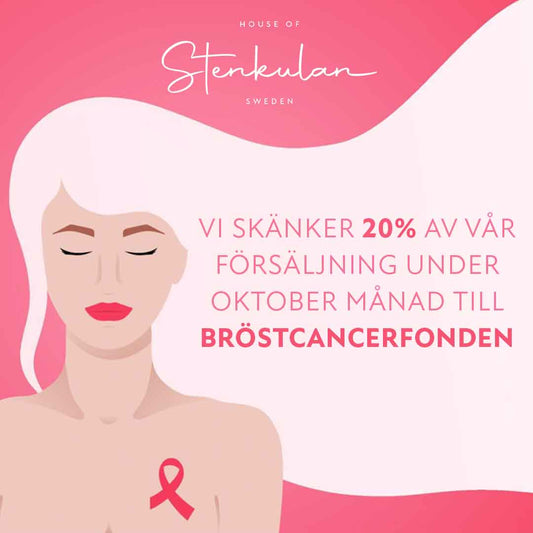 Vi stödjer kampen mot Bröstcancer