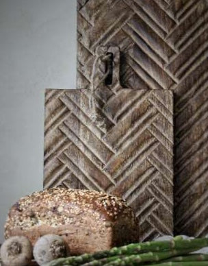 Skärbräda herringbone, liten