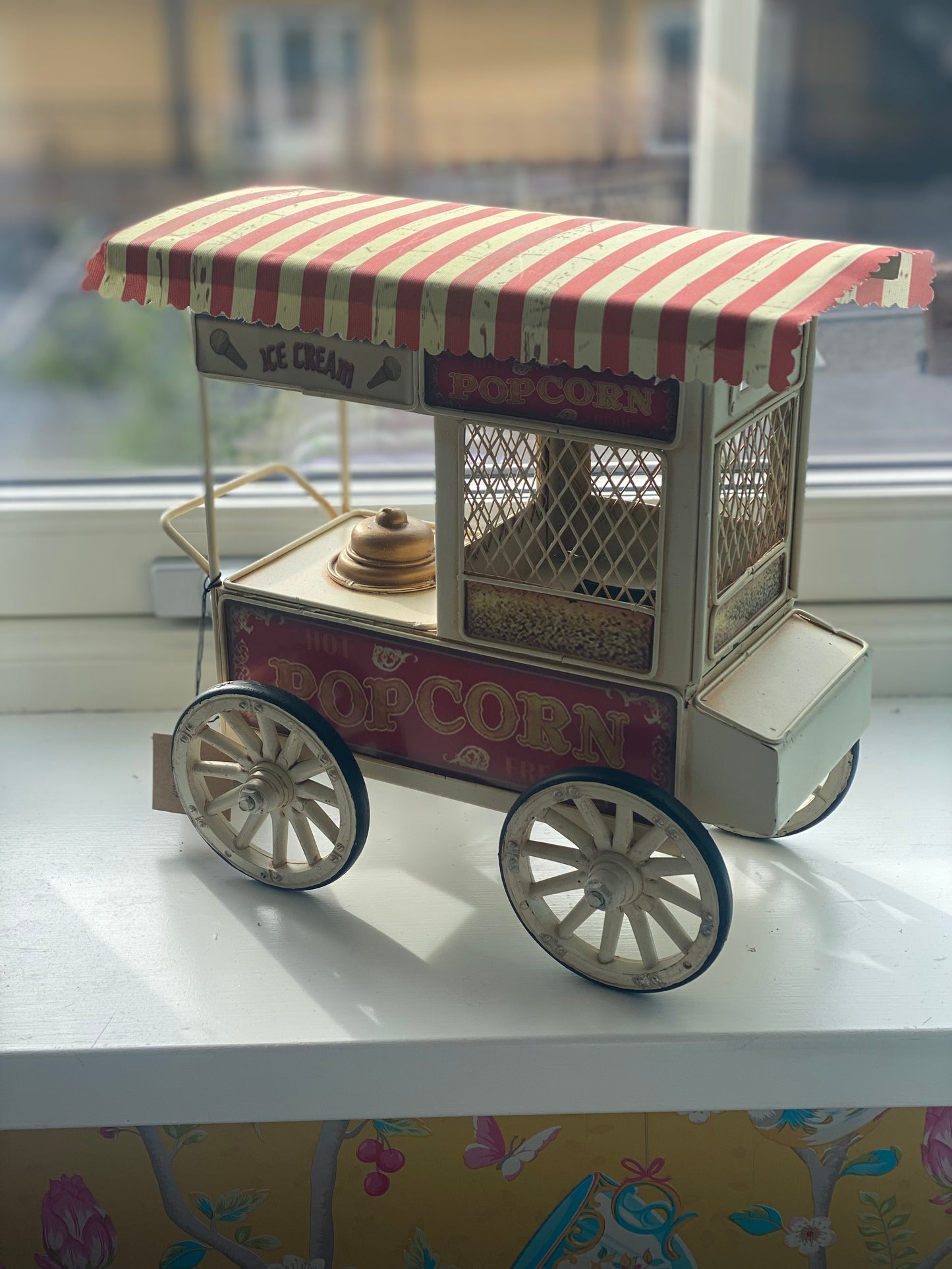 Popcornvagn dekoration