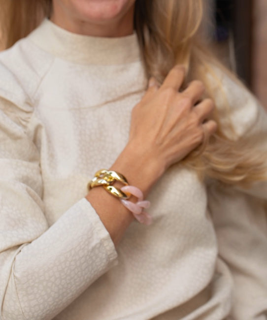 Avenue armband rosa