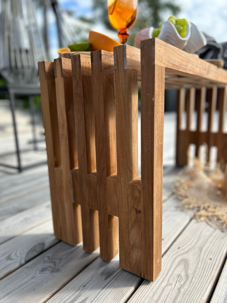 Bänk Benidorm i teak