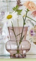 Tulip, rosa glasvas
