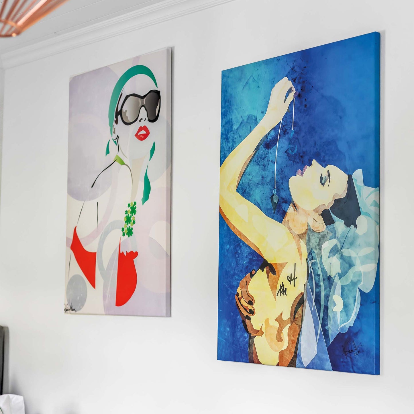 Tavla The Diva, Canvas