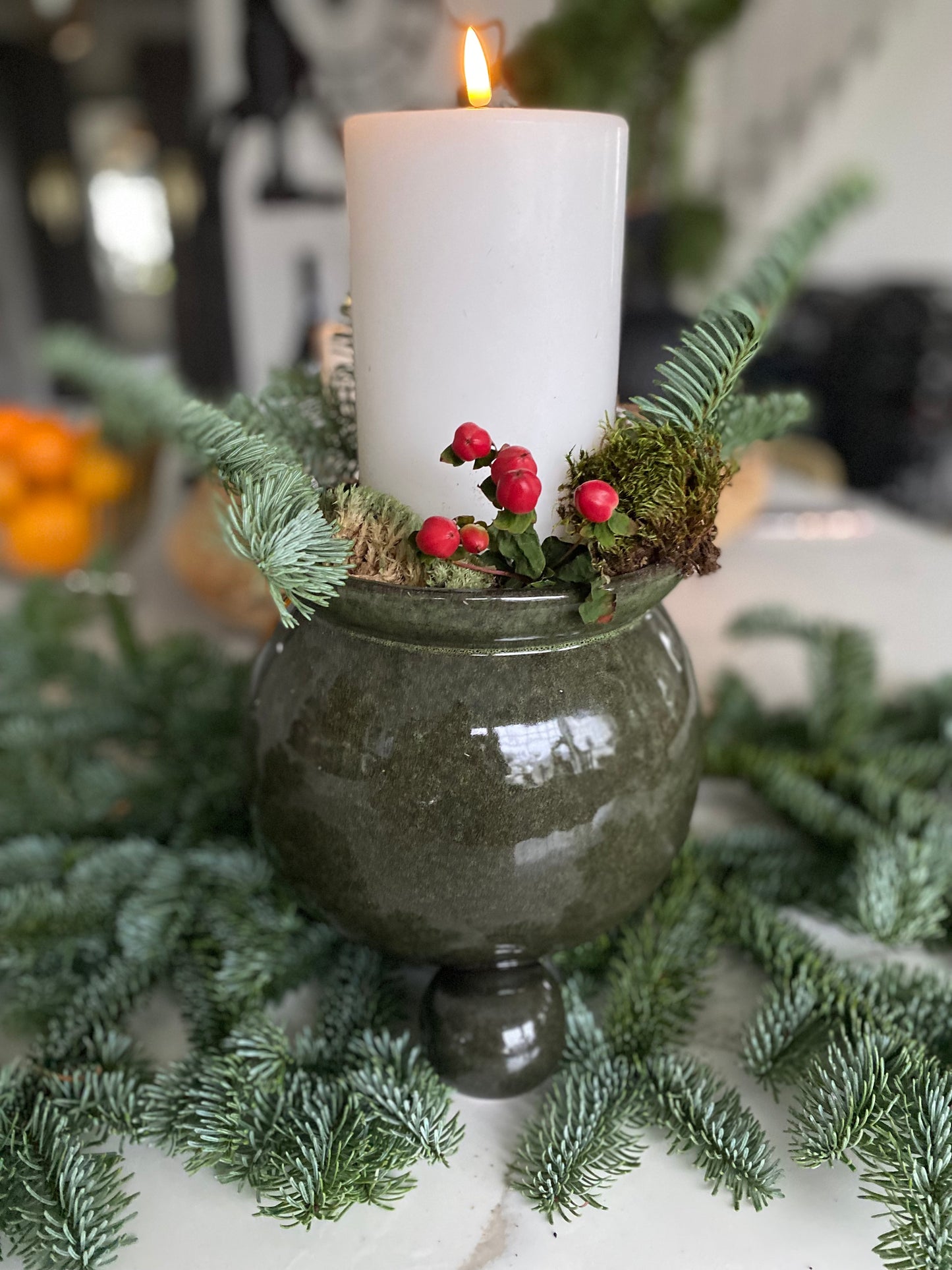 Blomkruka Anya, grön, M