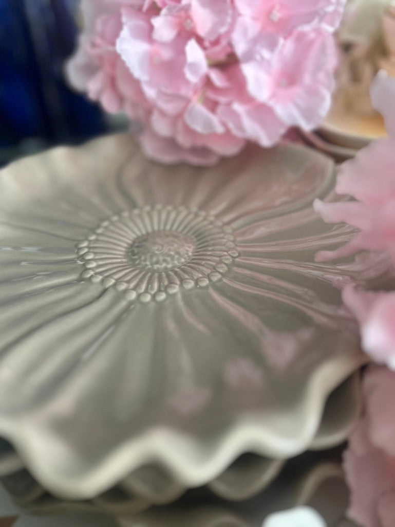 Blomstra stort fat, mussla, andrahandssortering