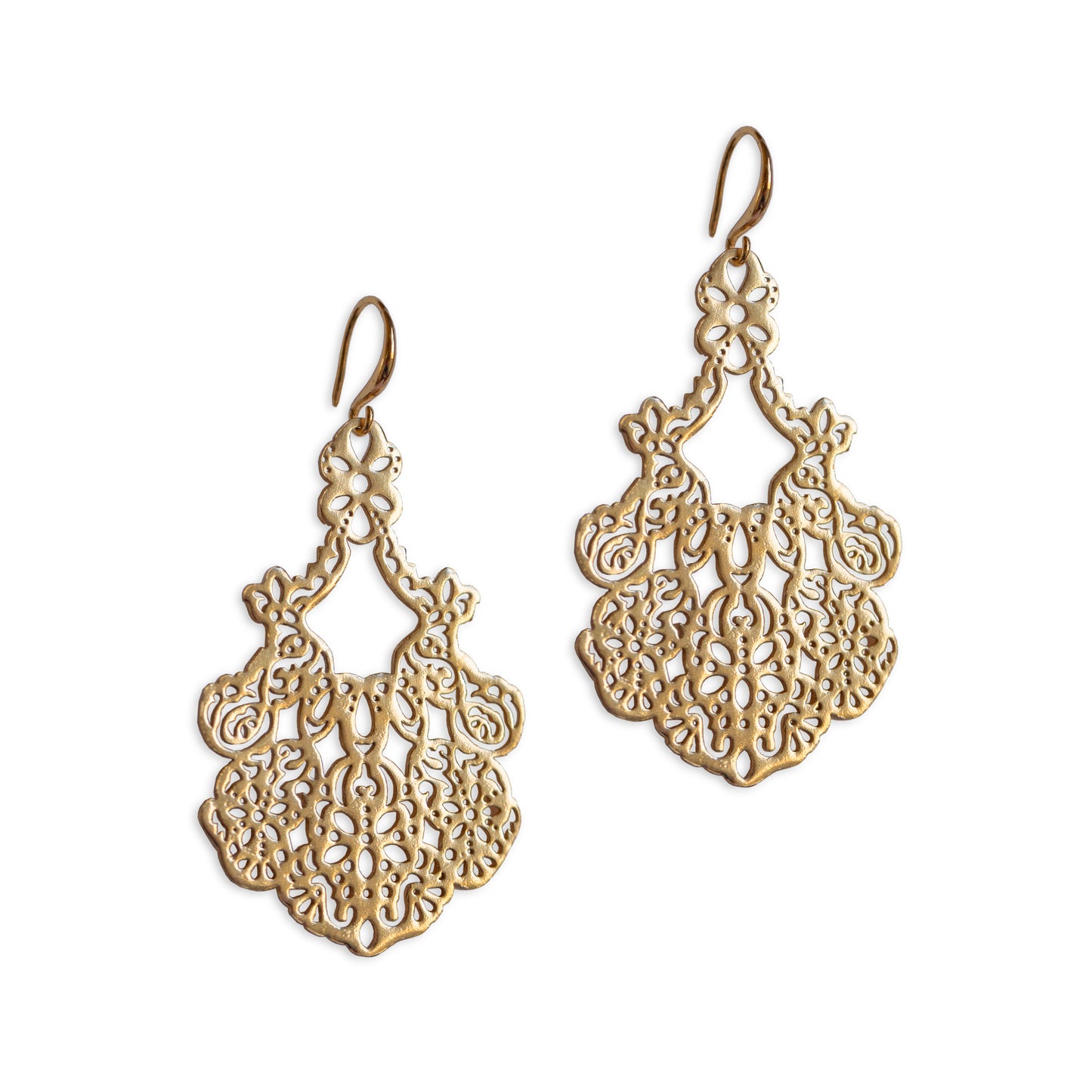 Örhänge Casablanca guldfärgat