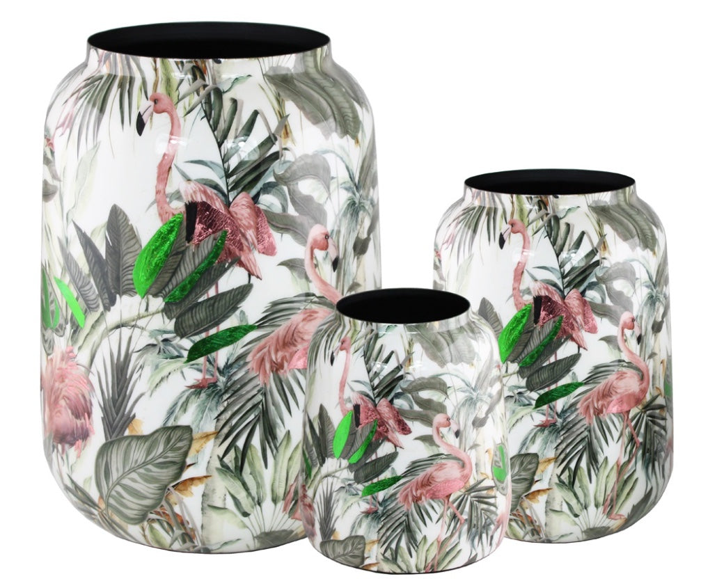 Zinkkruka Kaj Flamingo liten