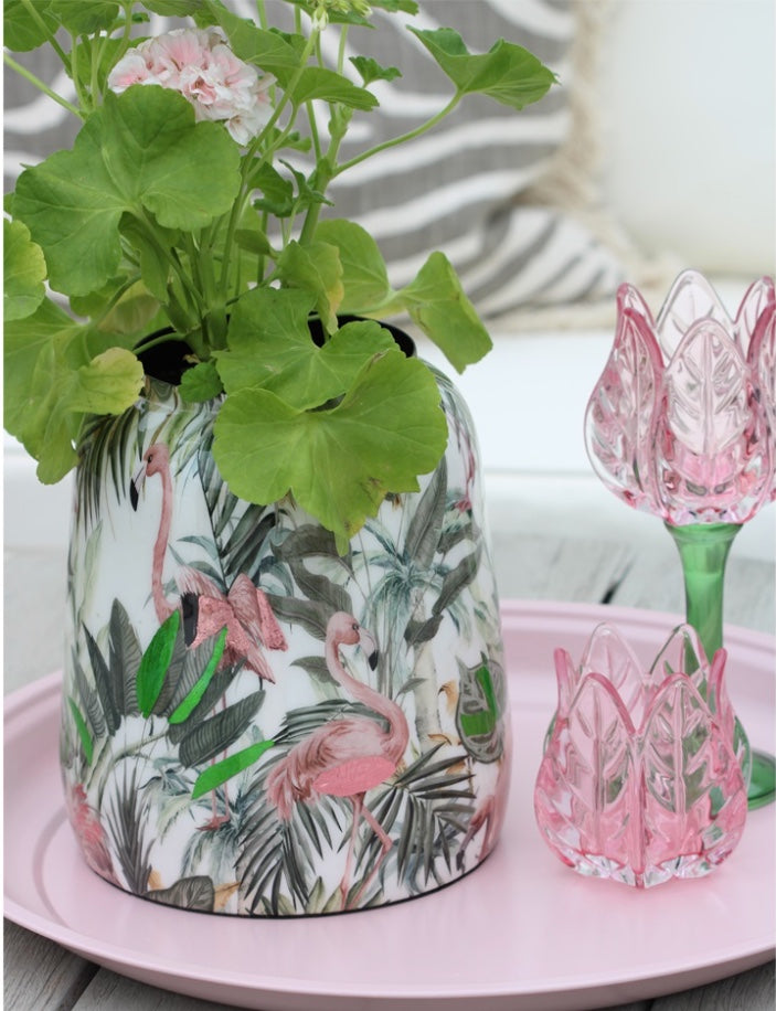 Zinkkruka Kaj Flamingo liten