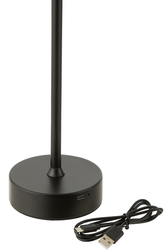 Bordslampa LED, svart