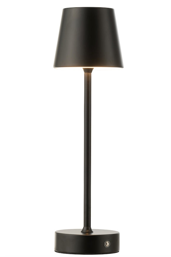 Bordslampa LED, svart