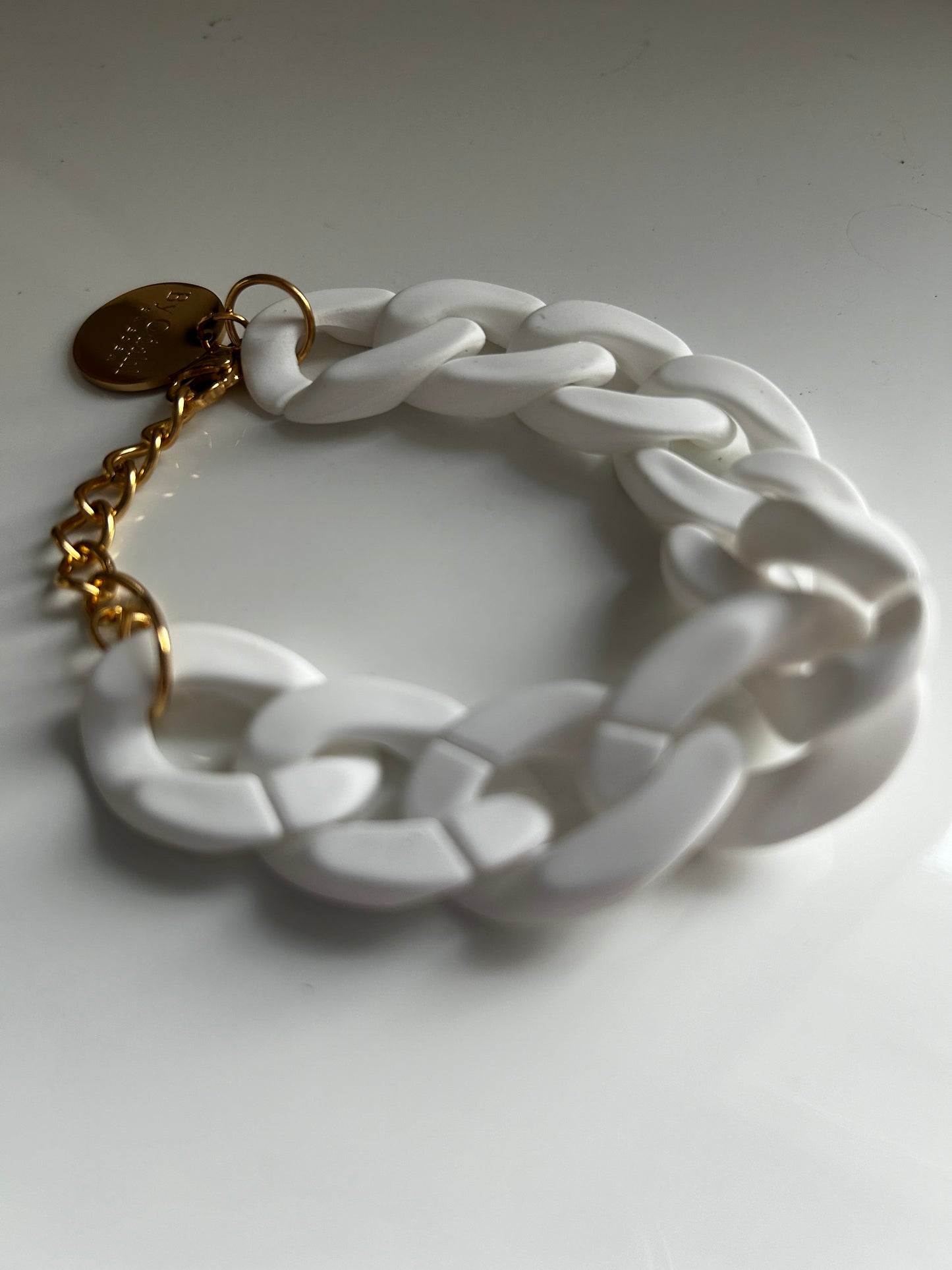 Armband kedja vit