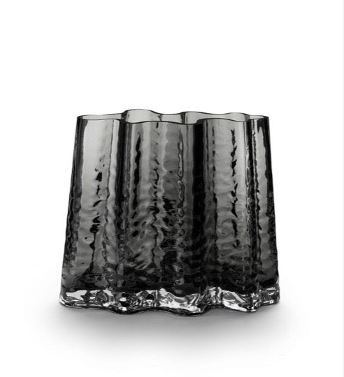 Vas Gry, smoked glas, 19cm