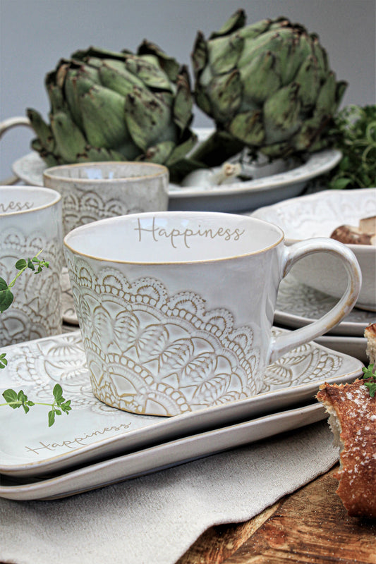 Happiness mugg vit